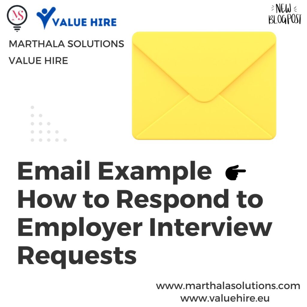 Email Example 👉 How to Respond to Employer Interview Requests ...