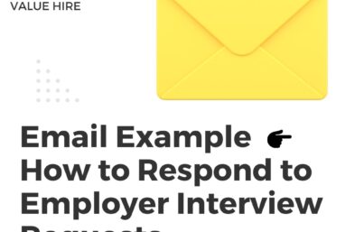 How to Respond to Employer Interview Requests